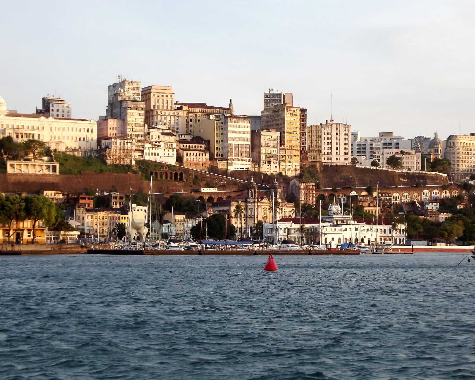 Vista do Marina De Salvador